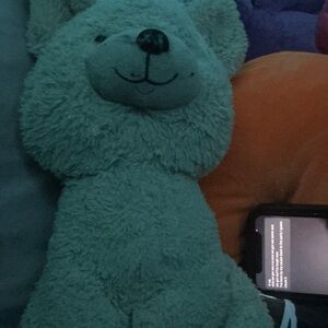 Build-A-Bear Light Blue Stuffed Animal